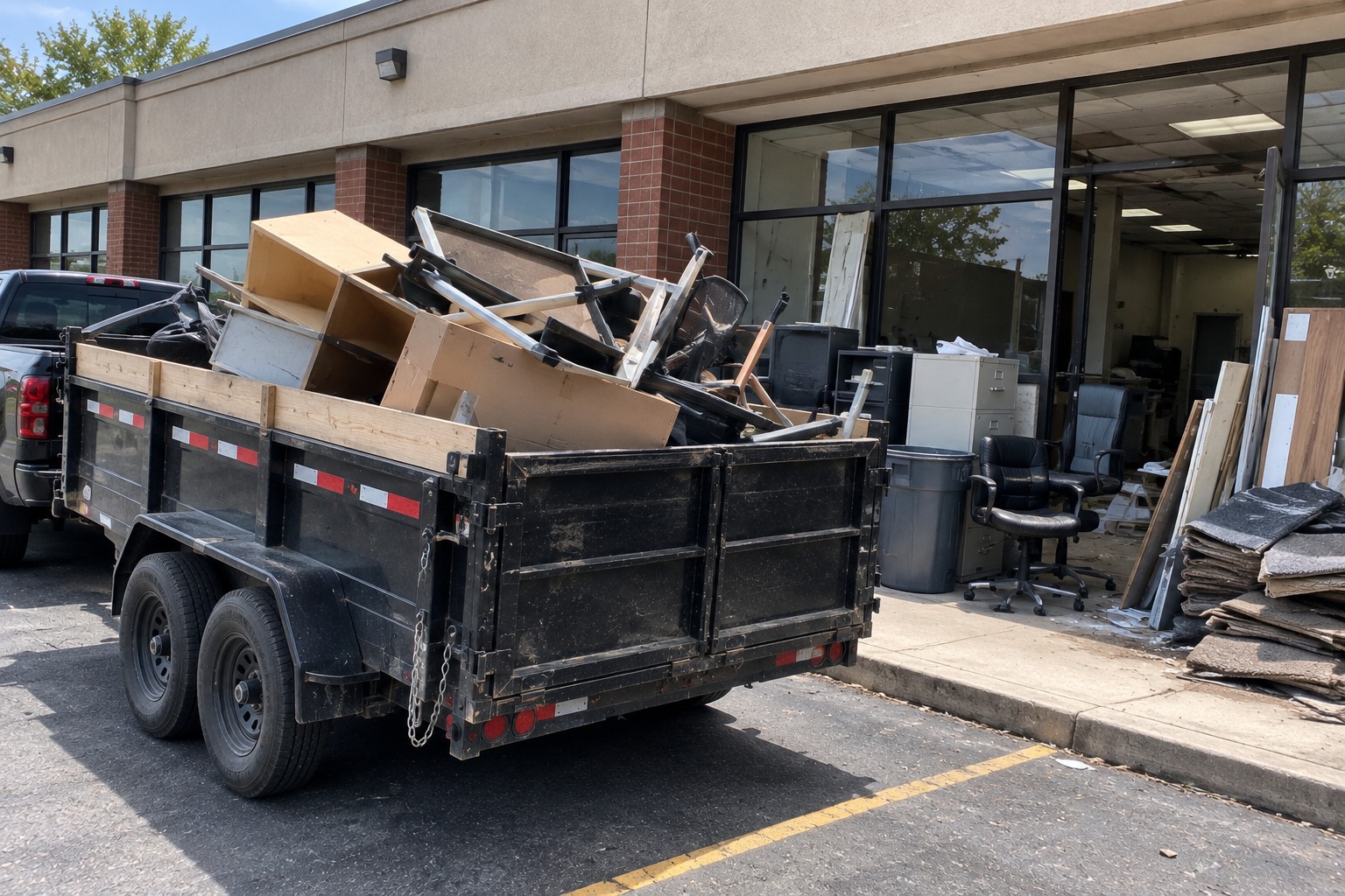Commercial and property cleanout service