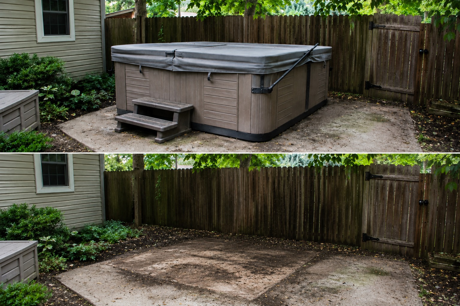 Large item and pool removal