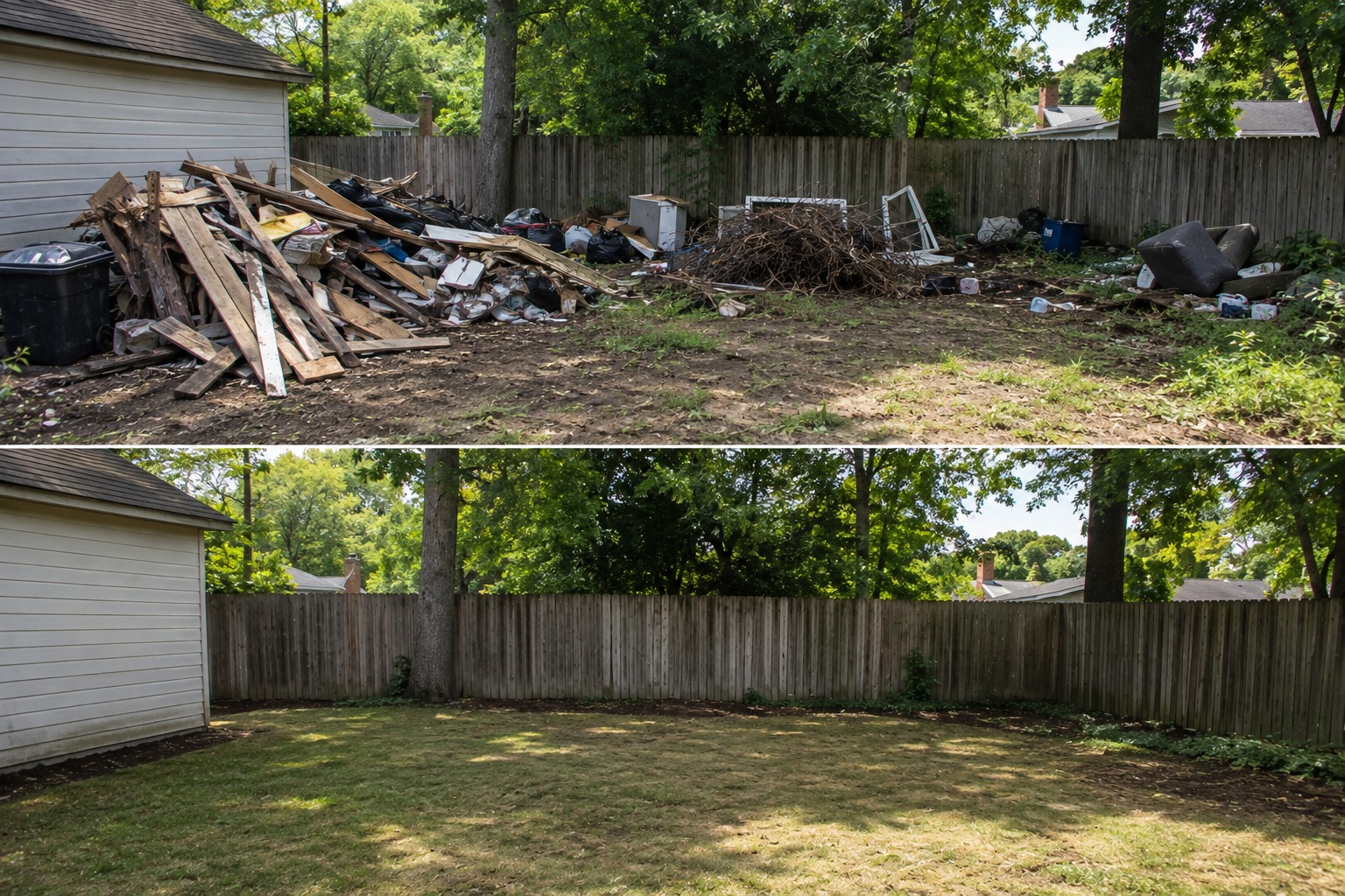Yard and outdoor debris removal